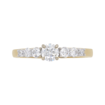 280598 Diamond 6 Stone Shoulders Ring Top 1080x1080 copy